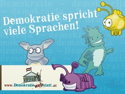 Demokratie spricht viele Sprachen!