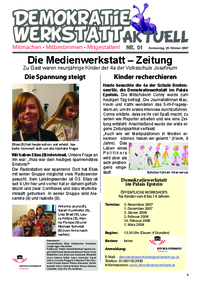 Die Demokratiewerkstatt Nr.1 Die Demokratiewerkstatt Nr.1