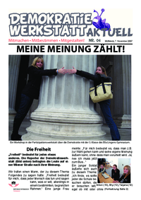Partizipationswerkstatt Zeitung Partizipationswerkstatt Zeitung