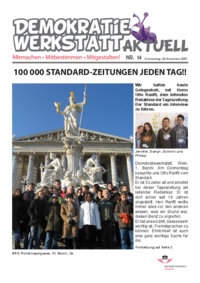 Medienwerkstatt Zeitung Medienwerkstatt Zeitung
