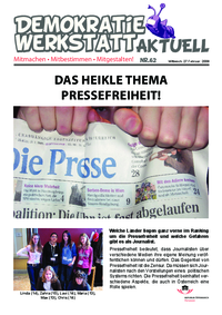 Demokratiewerkstatt aktuell Nr. 62 Demokratiewerkstatt aktuell Nr. 62