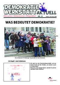 Demokratiewerkstatt aktuell Demokratiewerkstatt aktuell