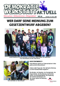 Demokratiewerkstatt aktuell Demokratiewerkstatt aktuell