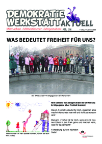 Demokratiewerkstatt aktuell Demokratiewerkstatt aktuell