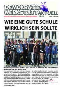 Demokratiewerkstatt aktuell Demokratiewerkstatt aktuell
