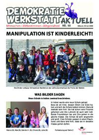 Demokratiewerkstatt aktuell Demokratiewerkstatt aktuell