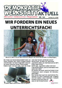 Demokratiewerkstatt aktuell