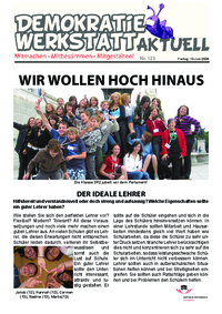 Demokratiewerkstatt aktuell