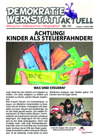 Demokratiewerkstatt aktuell