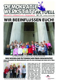 Demokratiewekstatt aktuell (Medienwekstatt; Zeitung) Demokratiewekstatt aktuell (Medienwekstatt; Zeitung)