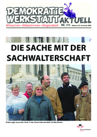 Demokratiewerkstatt aktuell (Medienwerkstatt) Demokratiewerkstatt aktuell (Medienwerkstatt)