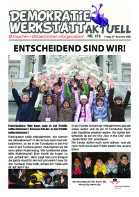 Demokratiewerkstatt aktuell (Werkstatt mit ParlamentarierInnen) Demokratiewerkstatt aktuell (Werkstatt mit ParlamentarierInnen)