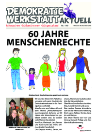 Demokratiewerkstatt aktuell (Politische Werkstatt - Zeitung) Demokratiewerkstatt aktuell (Politische Werkstatt - Zeitung)