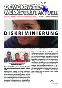 Demokratiewerkstatt aktuell (Partizipationswerkstatt - Zeitung) Demokratiewerkstatt aktuell (Partizipationswerkstatt - Zeitung)