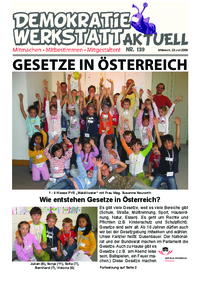 Werkstatt mit ParlamentarierInnen () Werkstatt mit ParlamentarierInnen ()