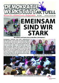 Partizipationswerkstatt (Zeitung) Partizipationswerkstatt (Zeitung)
