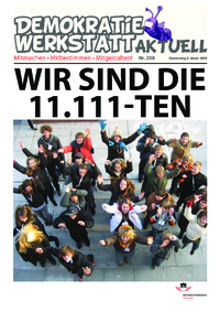 Werkstatt mit ParlamentarierInnen () Werkstatt mit ParlamentarierInnen ()