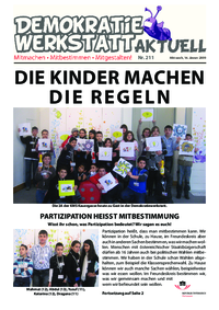 Partizipationswerkstatt (Zeitung) Partizipationswerkstatt (Zeitung)
