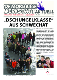 Partizipationswerkstatt (Zeitung) Partizipationswerkstatt (Zeitung)