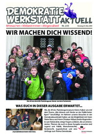 Werkstatt mit ParlamentarierInnen () Werkstatt mit ParlamentarierInnen ()