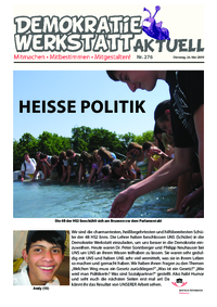 Werkstatt mit ParlamentarierInnen () Werkstatt mit ParlamentarierInnen ()