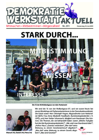 Werkstatt mit ParlamentarierInnen () Werkstatt mit ParlamentarierInnen ()