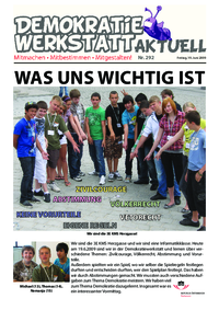 Partizipationswerkstatt (Zeitung) Partizipationswerkstatt (Zeitung)