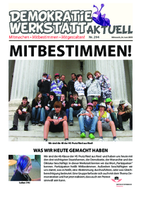 Partizipationswerkstatt (Zeitung) Partizipationswerkstatt (Zeitung)