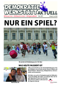 Partizipationswerkstatt (Zeitung) Partizipationswerkstatt (Zeitung)