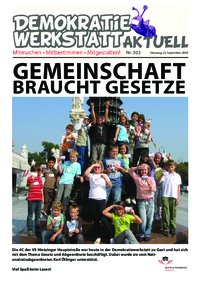 Werkstatt mit ParlamentarierInnen () Werkstatt mit ParlamentarierInnen ()