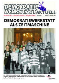 Zeitreisewerkstatt (Zeitung) Zeitreisewerkstatt (Zeitung)
