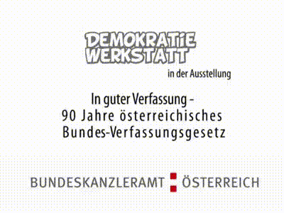 Demokratiewerkstatt-Workshop „… in guter Verfassung“ (Film) Demokratiewerkstatt-Workshop „… in guter Verfassung“ (Film)