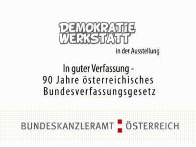 Demokratiewerkstatt-Workshop „… in guter Verfassung“ (Film) Demokratiewerkstatt-Workshop „… in guter Verfassung“ (Film)