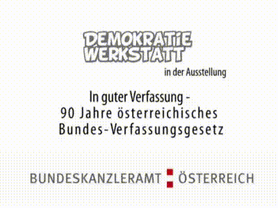 Demokratiewerkstatt-Workshop „… in guter Verfassung“ (Film) Demokratiewerkstatt-Workshop „… in guter Verfassung“ (Film)