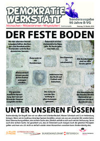 Demokratiewerkstatt-Workshop „… in guter Verfassung“ (Zeitung) Demokratiewerkstatt-Workshop „… in guter Verfassung“ (Zeitung)