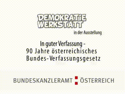 Demokratiewerkstatt-Workshop „… in guter Verfassung“ (Film) Demokratiewerkstatt-Workshop „… in guter Verfassung“ (Film)