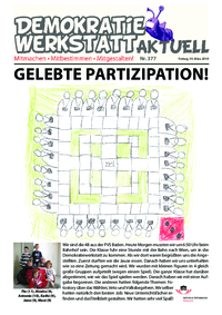 Partizipationswerkstatt (Zeitung)