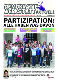 Partizipationswerkstatt (Zeitung) Partizipationswerkstatt (Zeitung)