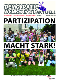 Partizipationswerkstatt (Zeitung) Partizipationswerkstatt (Zeitung)