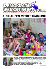 Partizipationswerkstatt (Zeitung) Partizipationswerkstatt (Zeitung)