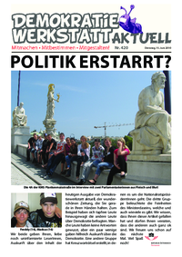 Werkstatt mit ParlamentarierInnen () Werkstatt mit ParlamentarierInnen ()