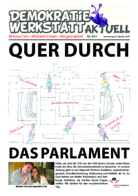 Werkstatt mit ParlamentarierInnen () Werkstatt mit ParlamentarierInnen ()