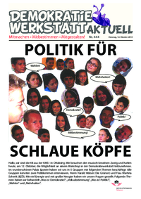 Werkstatt mit ParlamentarierInnen () Werkstatt mit ParlamentarierInnen ()