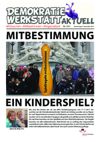 Partizipationswerkstatt (Zeitung) Partizipationswerkstatt (Zeitung)
