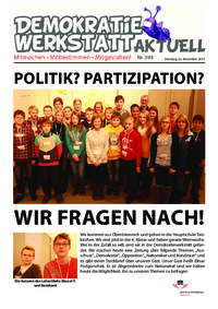 Werkstatt mit ParlamentarierInnen () Werkstatt mit ParlamentarierInnen ()