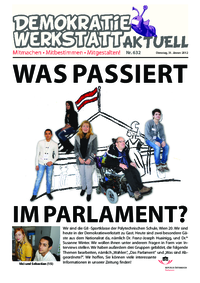 Werkstatt mit ParlamentarierInnen () Werkstatt mit ParlamentarierInnen ()