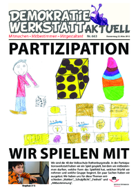 Partizipationswerkstatt (Zeitung) Partizipationswerkstatt (Zeitung)