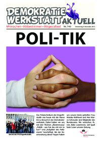 Werkstatt mit ParlamentarierInnen () Werkstatt mit ParlamentarierInnen ()