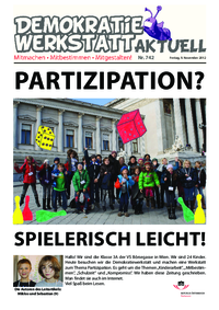 Partizipationswerkstatt (Zeitung) Partizipationswerkstatt (Zeitung)