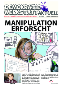 Medienwerkstatt (Zeitung) Medienwerkstatt (Zeitung)